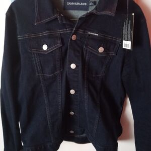 Calvin Klein Jeans Dark Blue Denim Jacket